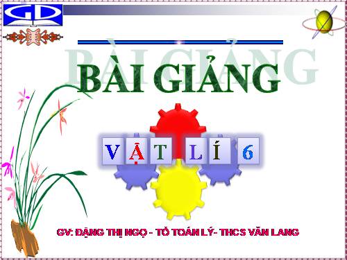 Bài 11. Khối lượng riêng - Trọng lượng riêng