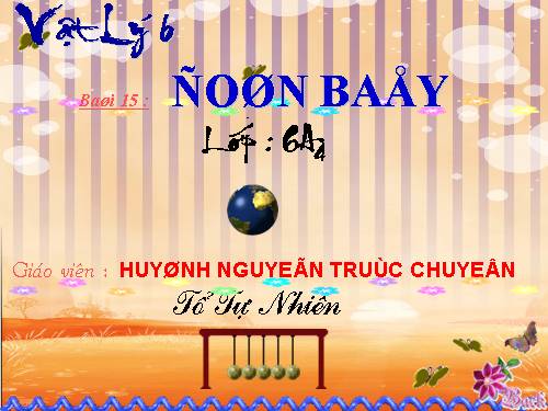 Bài 15. Đòn bẩy