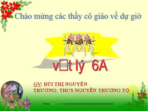 Bài 10. Lực kế - Phép đo lực - Trọng lượng và khối lượng