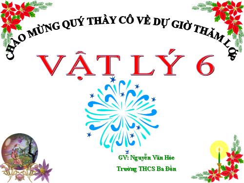 Bài 8. Trọng lực - Đơn vị lực
