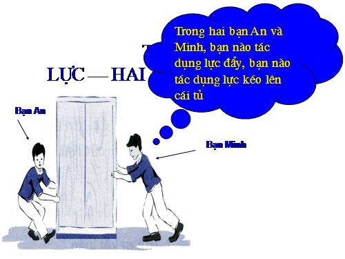 Bài 6. Lực - Hai lực cân bằng