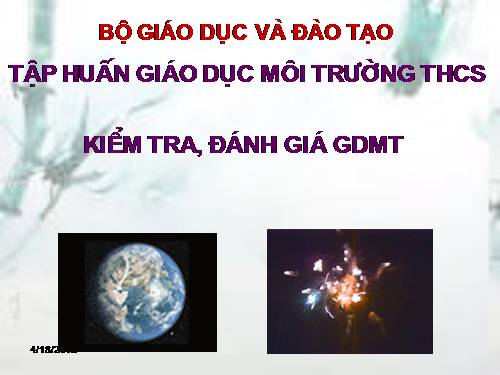 Kiểm tra đánh giá GDMT - Vật lý