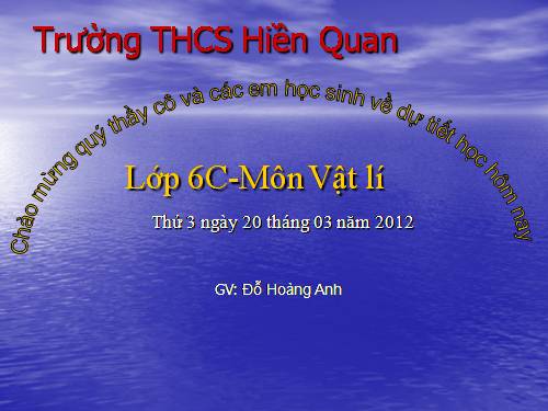 Bài 24. Sự nóng chảy và sự đông đặc