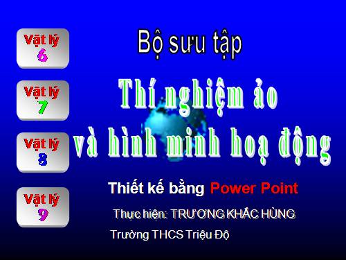 THÍ NGHIỆM ẢO VẬT LÝ 6789