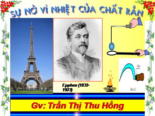 Bài 18. Sự nở vì nhiệt của chất rắn