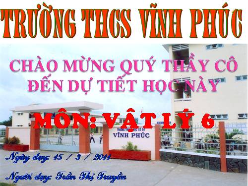 Bài 23. Thực hành đo nhiệt độ