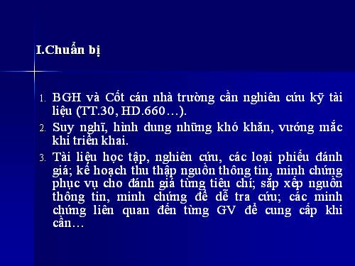 Đánh giá chuẩn Giáo viên