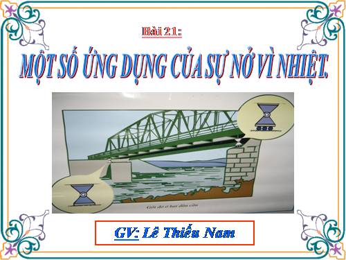 Bài 21. Một số ứng dụng của sự nở vì nhiệt