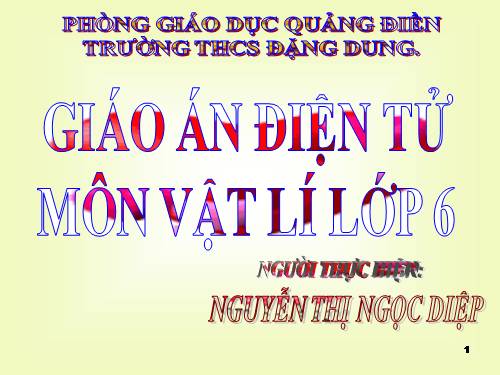 Bài 8. Trọng lực - Đơn vị lực