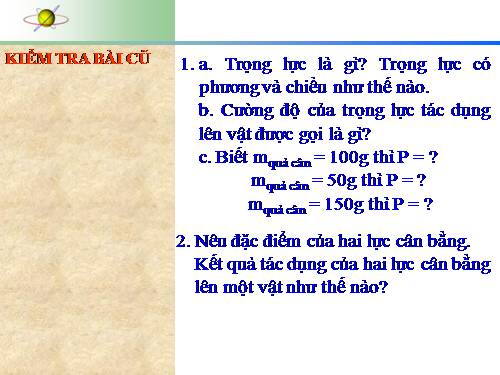 Bài 9. Lực đàn hồi