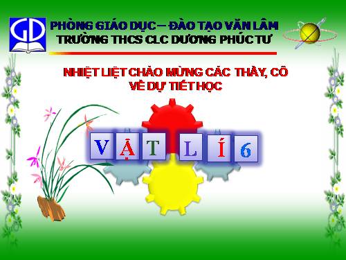 Bài 19. Sự nở vì nhiệt của chất lỏng