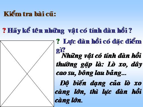 Bài 10. Lực kế - Phép đo lực - Trọng lượng và khối lượng