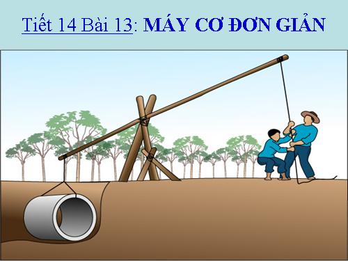 Bài 13. Máy cơ đơn giản