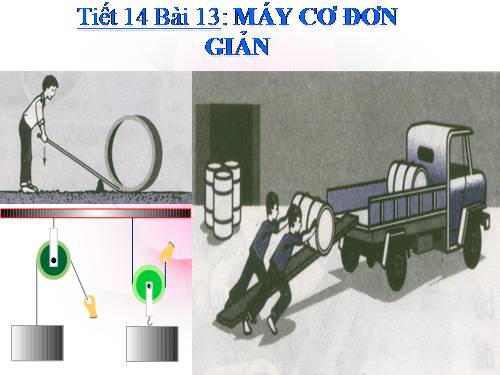 Bài 13. Máy cơ đơn giản