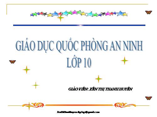 BÀI GIẢNG QPAN