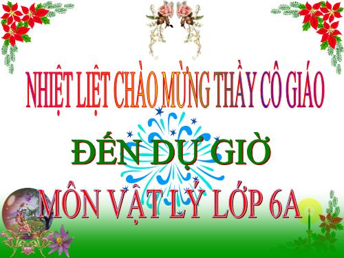 Bài 8. Trọng lực - Đơn vị lực