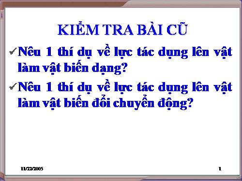 Bài 8. Trọng lực - Đơn vị lực