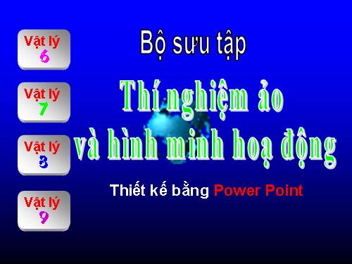 Bo thi nghiem ao lop 6 ,7,8,9