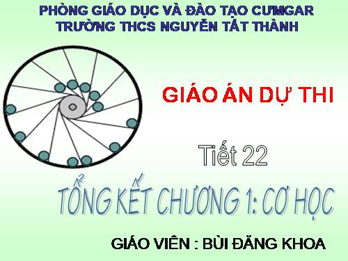 Bài 17. Tổng kết chương I: Cơ học