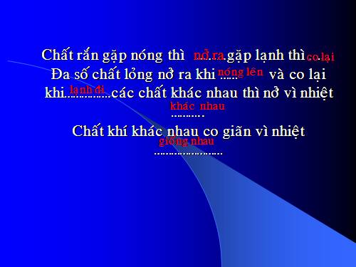 Bài 21. Một số ứng dụng của sự nở vì nhiệt