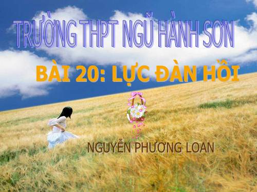 Bài 9. Lực đàn hồi