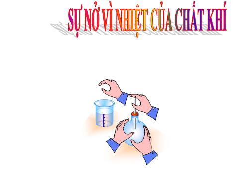 Bài 20. Sự nở vì nhiệt của chất khí