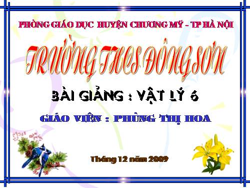 Bài 14. Mặt phẳng nghiêng