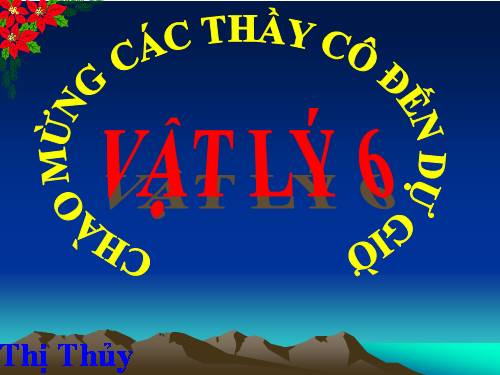 Bài 8. Trọng lực - Đơn vị lực