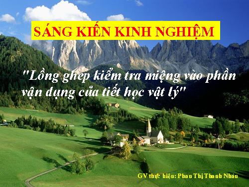 sáng kiến kinh nghiệm