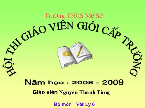 Bài 18. Sự nở vì nhiệt của chất rắn