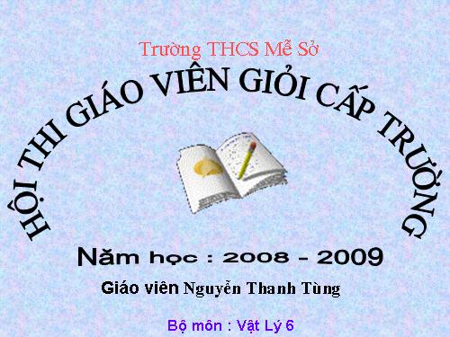 Bài 19. Sự nở vì nhiệt của chất lỏng