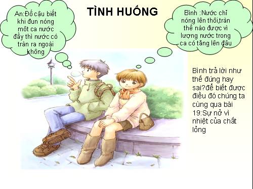 Bài 19. Sự nở vì nhiệt của chất lỏng