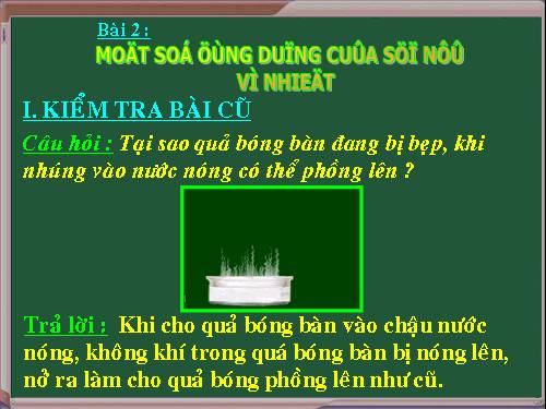 Bài 21. Một số ứng dụng của sự nở vì nhiệt