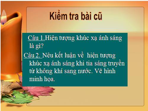 Bài 42. Thấu kính hội tụ