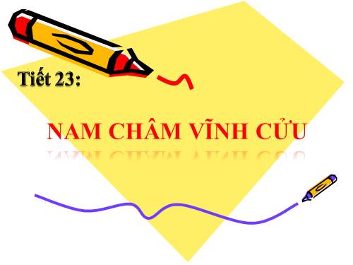 Bài 21. Nam châm vĩnh cửu