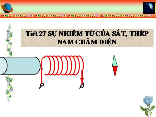 Bài 25. Sự nhiễm từ của sắt, thép - Nam châm điện