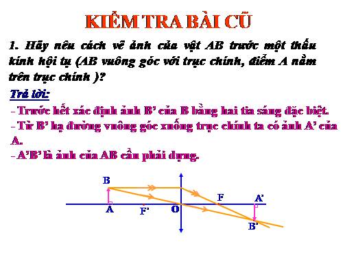 Bài 47. Sự tạo ảnh trong máy ảnh