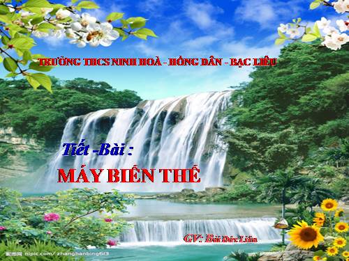 Bài 37. Máy biến thế