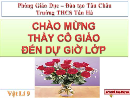 Bài 9. Sụ phụ thuộc của điện trở vào vật liệu làm dây dẫn