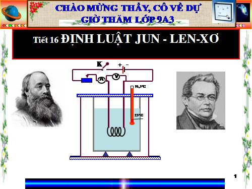 Bài 16. Định luật Jun - Len-xơ