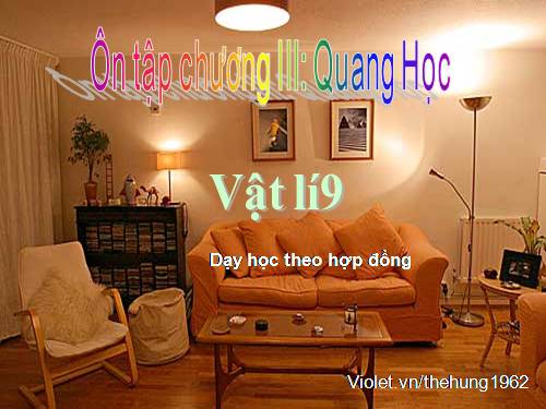 Bàl 58. Tổng kết chương III: Quang học