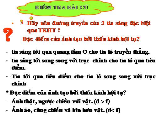 Bài 47. Sự tạo ảnh trong máy ảnh