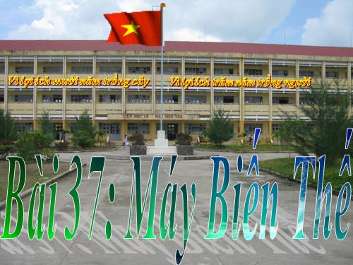 Bài 37. Máy biến thế