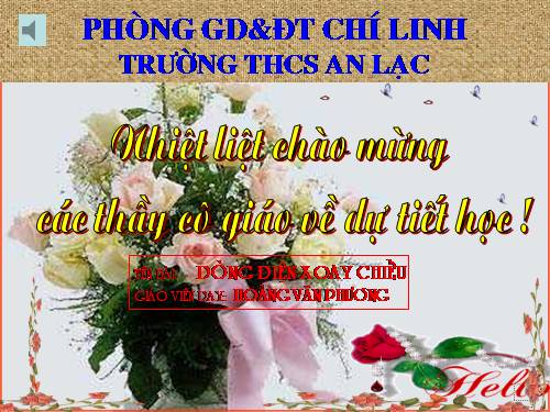 Bài 33. Dòng điện xoay chiều