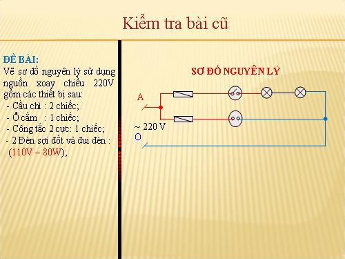 Mạch đèn song song