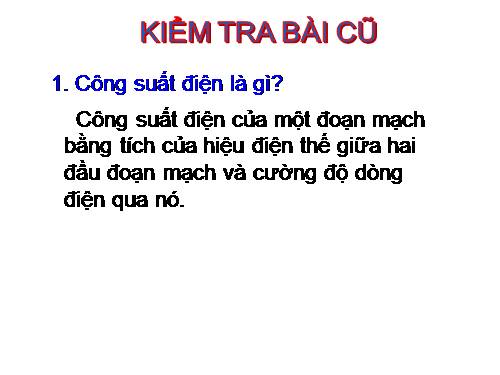 Bài 13. Điện năng - Công của dòng điện