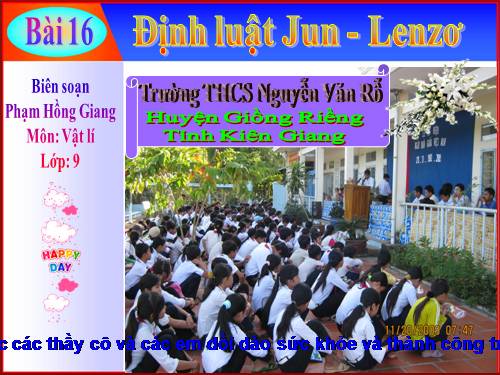 Bài 16. Định luật Jun - Len-xơ