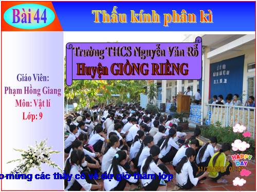 Bài 44. Thấu kính phân kì