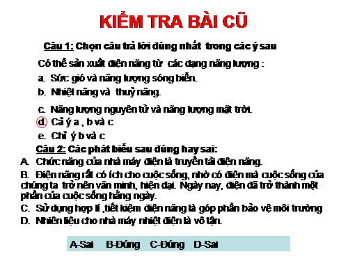 Bài 19. Sử dụng an toàn và tiết kiệm điện