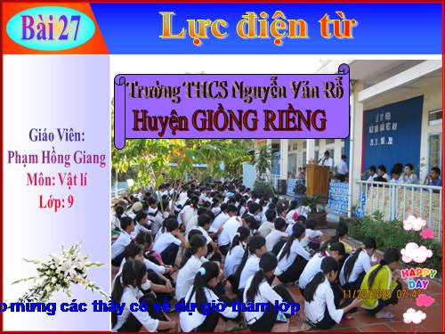 Bài 27. Lực điện từ